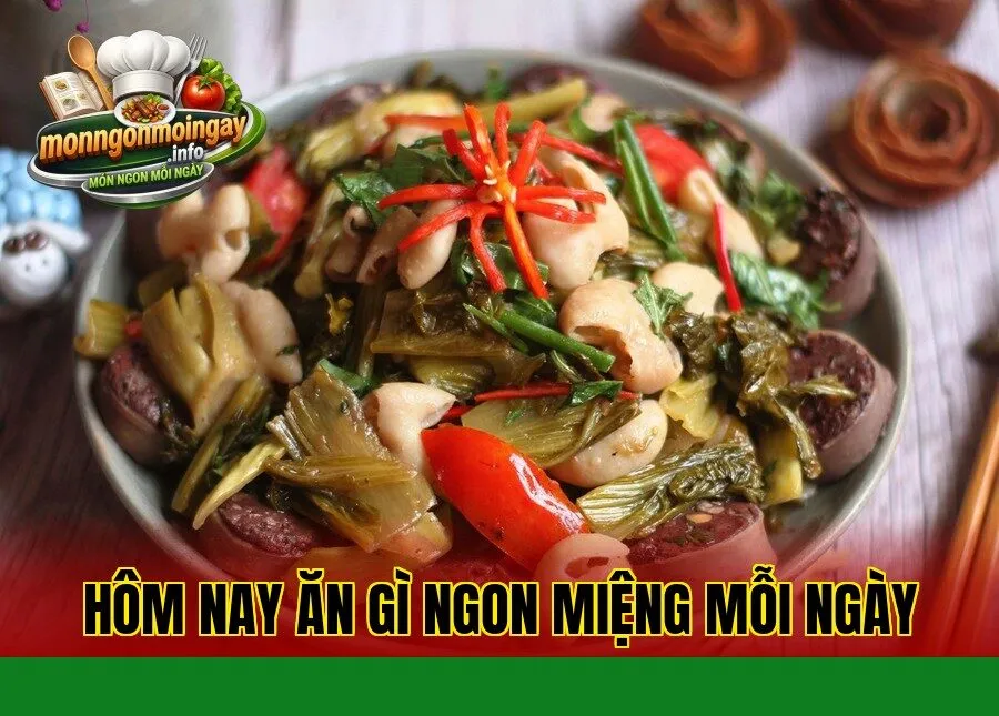 Hôm nay ăn gì ngon miệng mỗi ngày