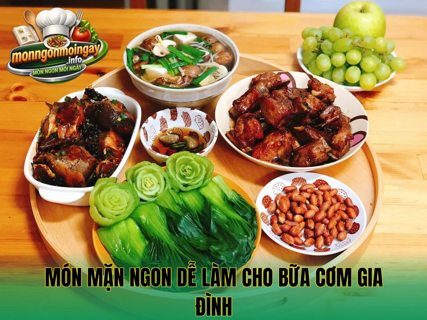 Món mặn ngon dễ làm cho bữa cơm gia đình