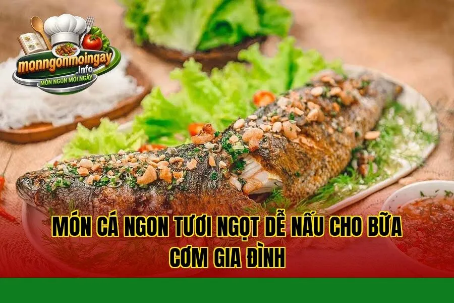 món cá ngon tươi ngọt dễ nấu cho bữa cơm gia đình
