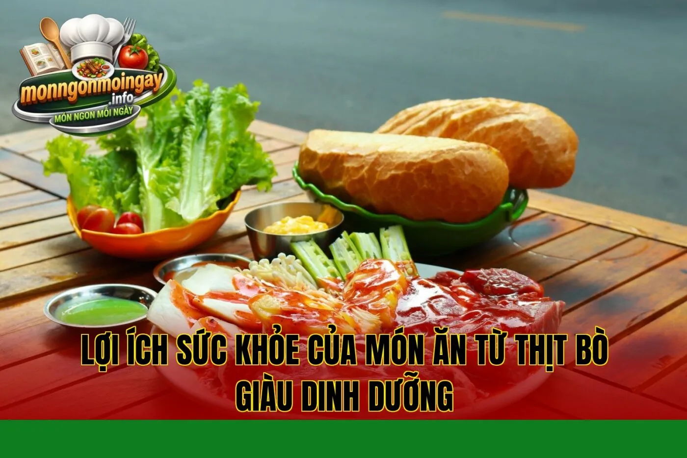lợi ích sức khỏe của món ăn từ thịt bò giàu dinh dưỡng